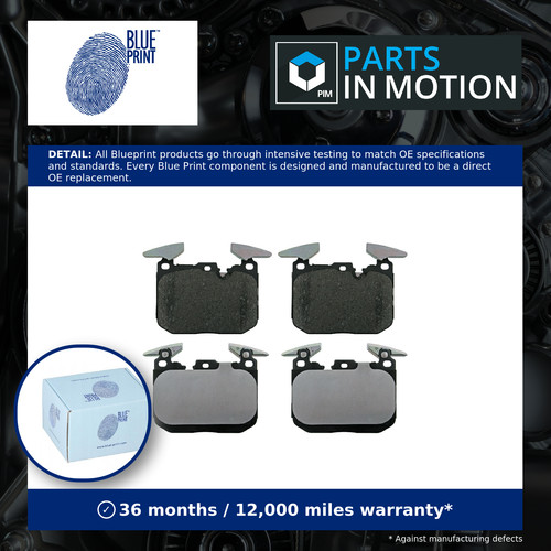 Brake pads set - pads, fits