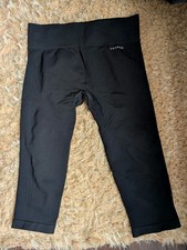 USA Pro Women's Black Capri Leggings Size 14 new