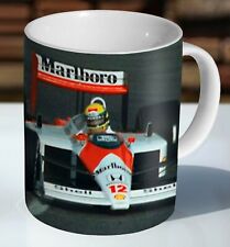 Ayrton Senna F1 Track Ceramic Coffee Mug - Cup