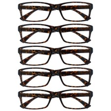 Reading Glasses 5 Packs Mens