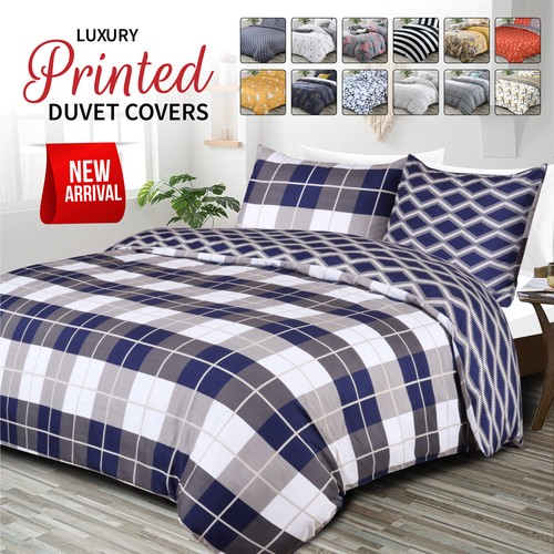 Reversible duvet cover - duvet,