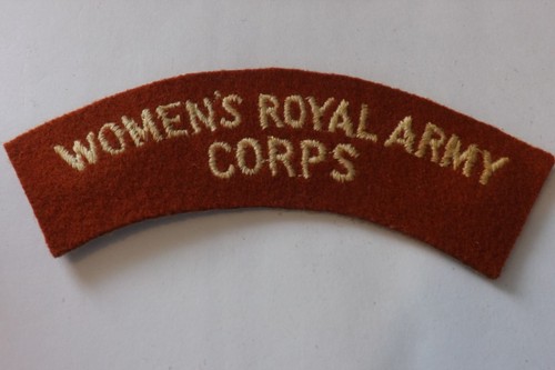 Military cloth badge women - military,