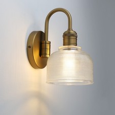 5.7" Glass Shade Retro