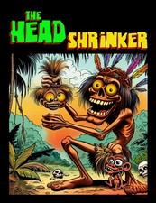 Kids Alternative Kustom Kulture Rockabilly Surf Head Shrinker Tiki T Shirts 