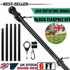 6Ft Adjustable Flag Pole Kit