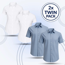 2 Pack Girls School Shirts