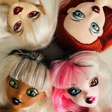 Bratz Bratzillaz Dolls Bundle Cloetta Jade Sashabella Meygana No Clothes / Shoes