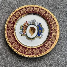 Weatherby Hanley Prince Charles, Prince Of Wales Investiture Plate 1969