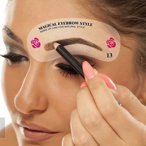 Style eyebrow stencils - 24,