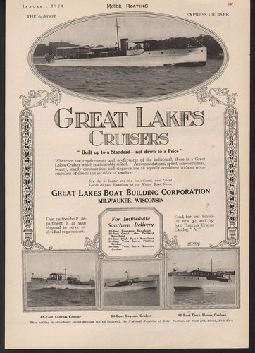 1924 great lake - great, motor