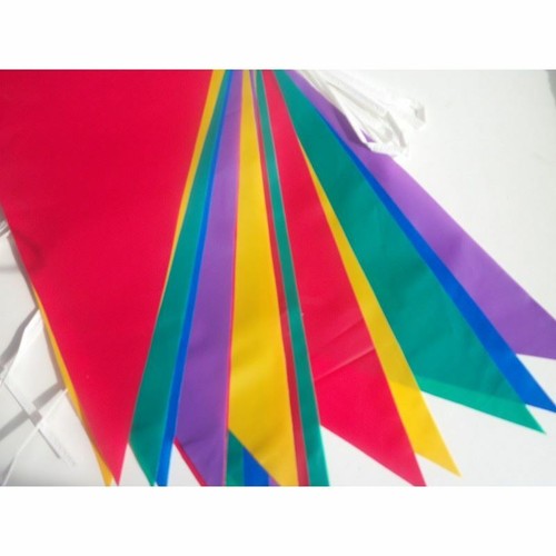 50m multi coloured bunting 100 - 50m,