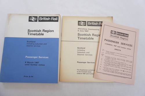 March 1967 passenger railway - 1967,