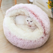 Soft Pet Igloo Bed Warm Snug