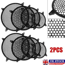 Black round car audio - round,