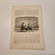 Arab Dhows On The Red Sea c