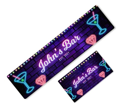 Personalised bar runner any - bar,