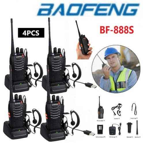 4pcs baofeng 888s radio - bf-888s,