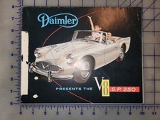 1959 Daimler SP 250 Brochure