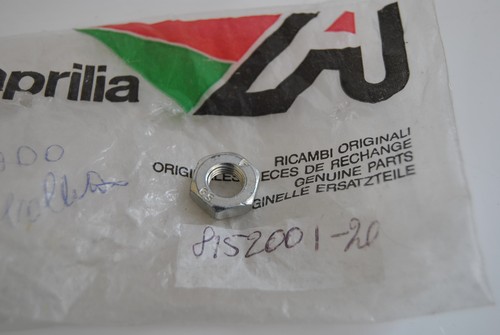 Nut 10x1 side - nut, aprilia