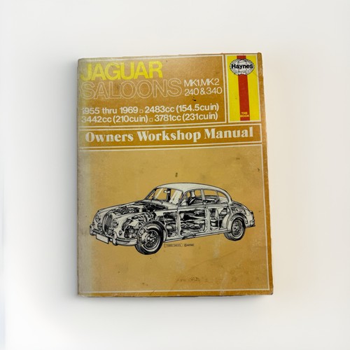 Jaguar 240 340 1955 - -1969, shop