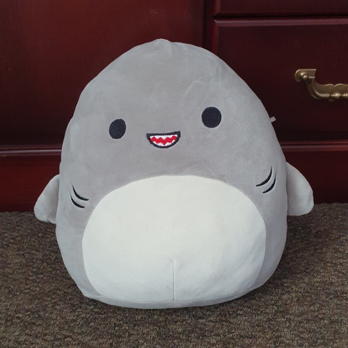 Squishmallow grey white - squishmallow, &