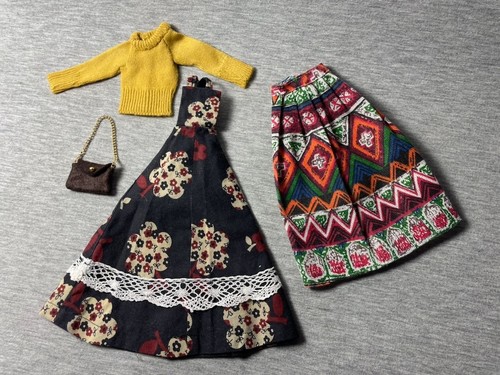 Mix 1970s set mustard jumper