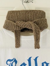 🐝 Bespoke Beanies+ Sophie Scarf : beige alpaca blend