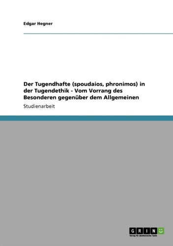 Hegner der tugendhafte - hegner,
