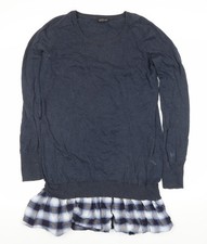 Topshop Women’s Blue Knit