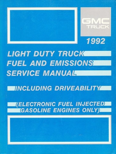 1992 gmc light - light, duty