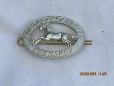 Northamptonshire Yeomanry Capbadge, 48x35mm, British Army, until 1971