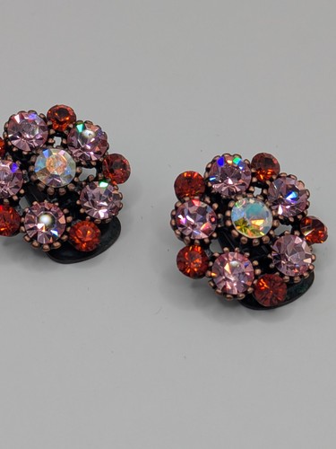 Vintage ciro rhinestone clip - vintage,