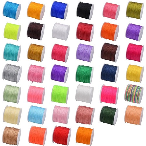 50yds 8mm nylon satin cord - satin,