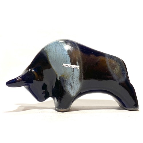 Otto keramik bull - bull, dark