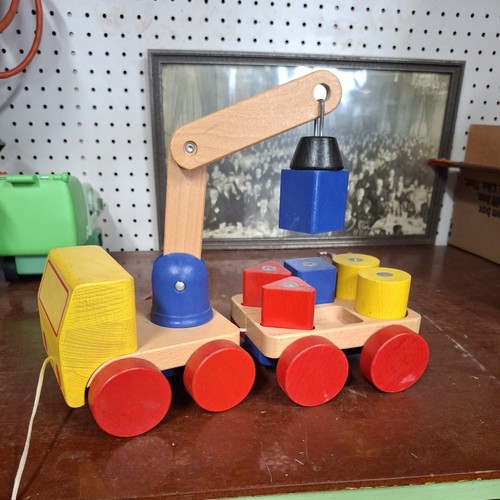 Ikea wooden toy crane - ikea,