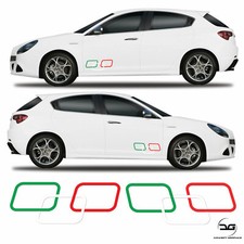 Italian Flag Stripes Squares