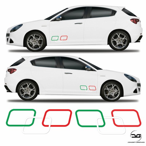 Italian flag stripes - italian, squares