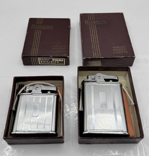 Rare pair vintage ronson - pair,