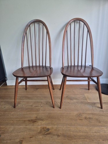Pair vintage 1990s ercol - vintage,