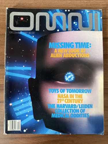 Omni magazine december 1987 - magazine,