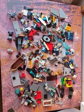 bulk lot of mixed LEGO bricks