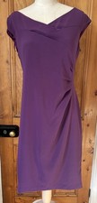 Coast Purple Dress Size 14-