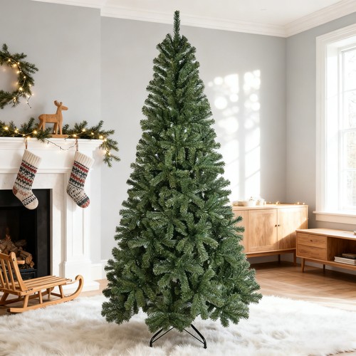 6ft green artificial christmas - 6ft,