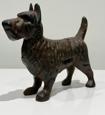 Heavy Cast Iron Terrier Dog