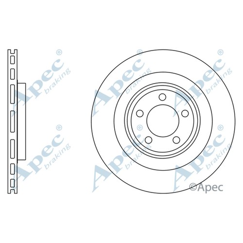 Brake discs vented - brake,