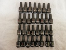 27  x USED JESSICA GELERATION GEL POLISH COLOURS 15ML BOTTLES + START+ FINISH