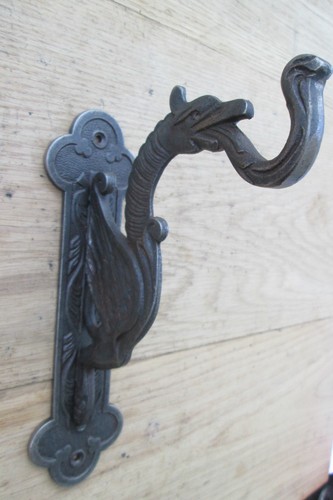 Cast iron mythical dragon - iron,