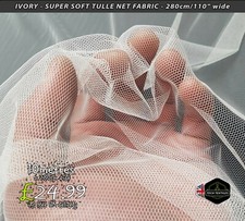 IVORY - SUPER SOFT TULLE NET