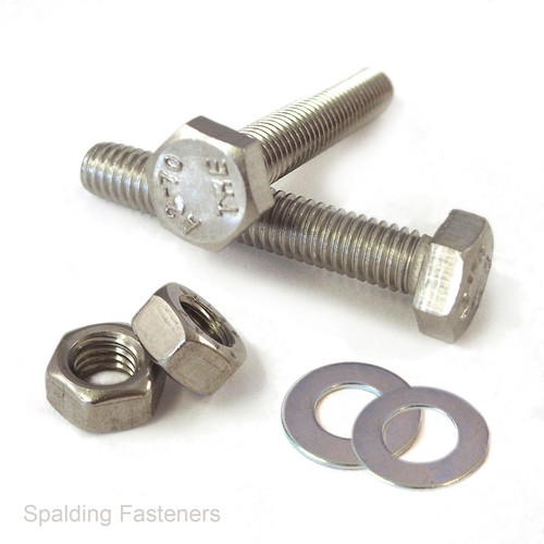 Stainless steel unf - stainless, 1/4"