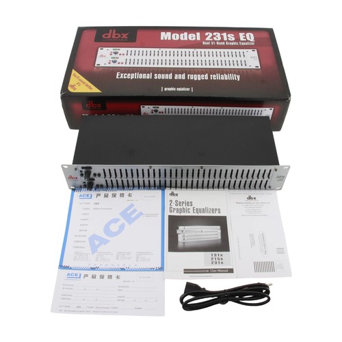 New dbx 231s - dbx, dual